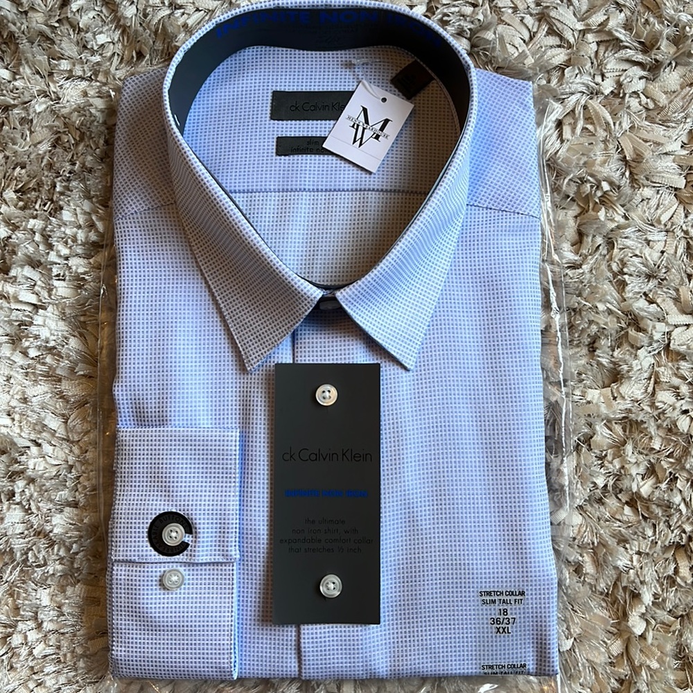 Calvin Klein Non Iron Dress Shirt